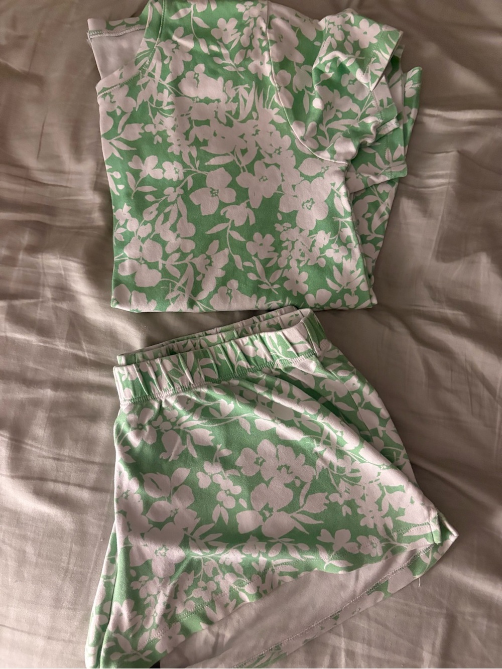 Lake pajamas short short crew set
